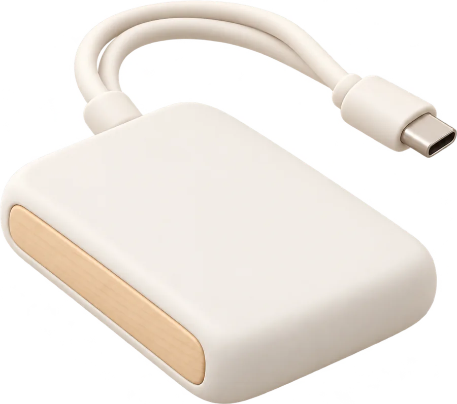 An external drive